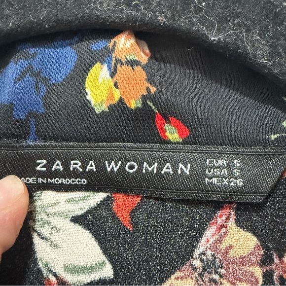 Zara floral dress/ kimono small - Picture 9 of 9